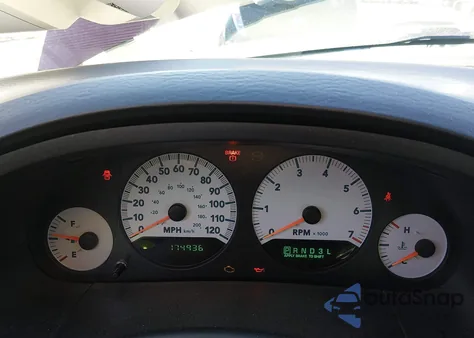 2006 Dodge Grand Caravan Sxt из США, поврежденный, VIN 2D4GP44L46R799398